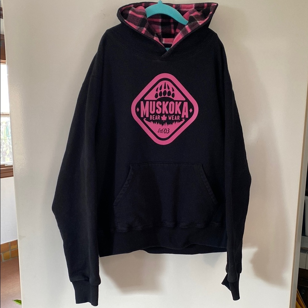 Black and Pink Hoodie
